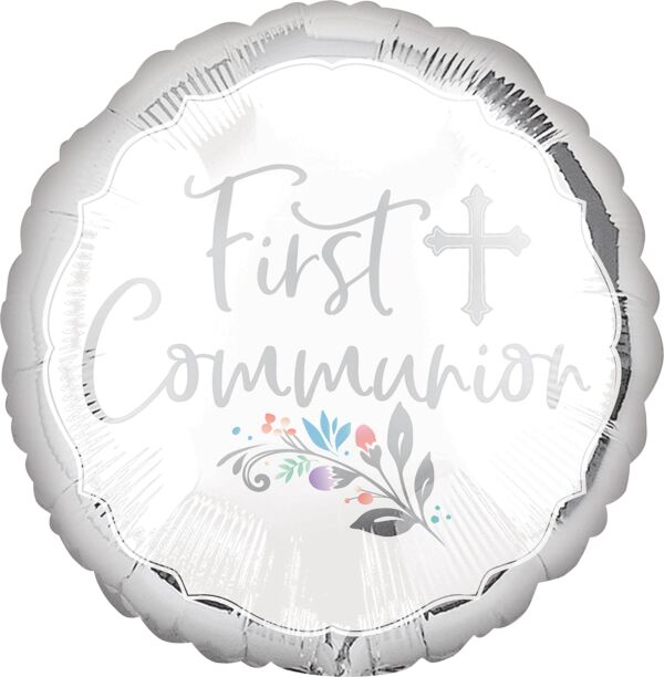 #583  Holy Day First Communion 17in Balloon
