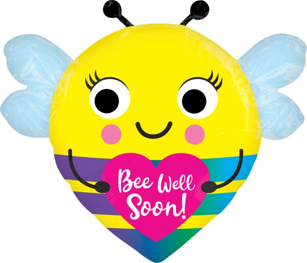 #577 Bee Well Soon 22in Balloon