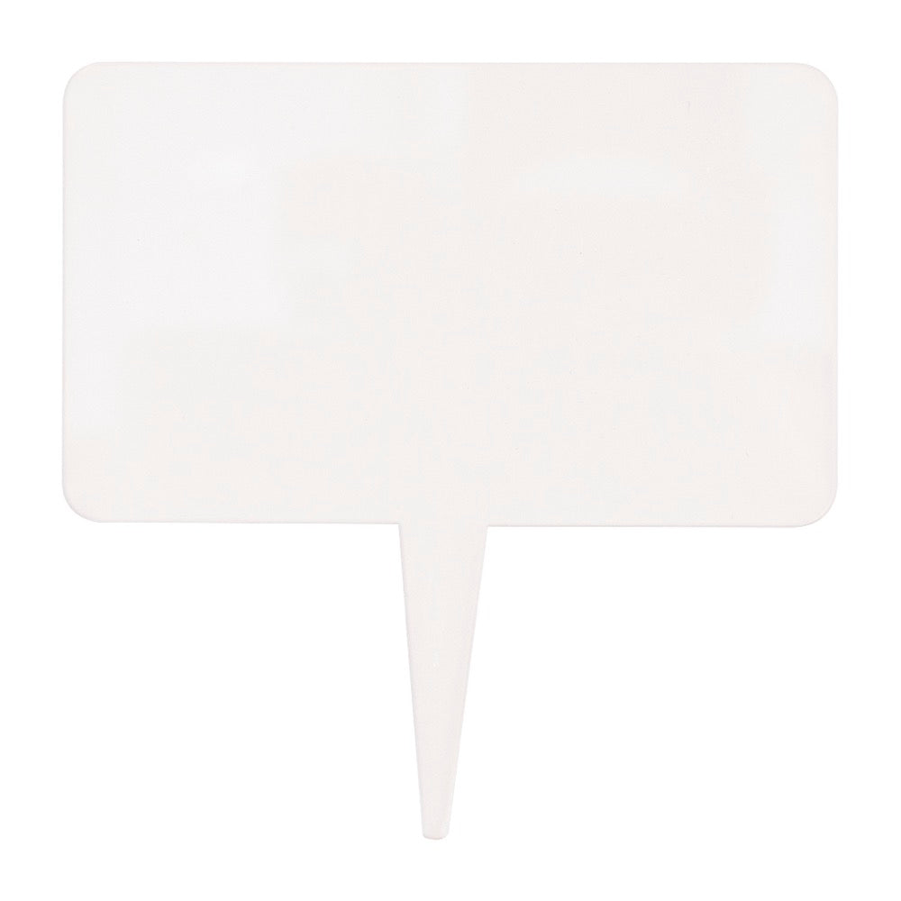 Clear Acrylic Write-On Food Label Picks 6ct