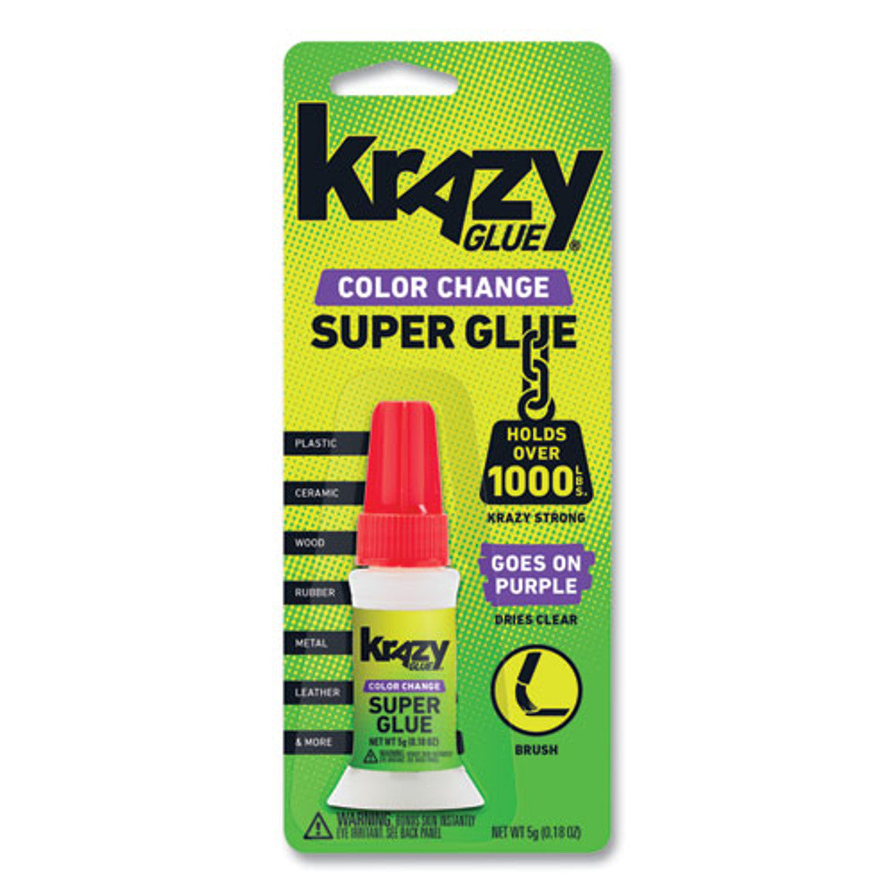 Krazy Glue Color Change Formula Instant 1 Each