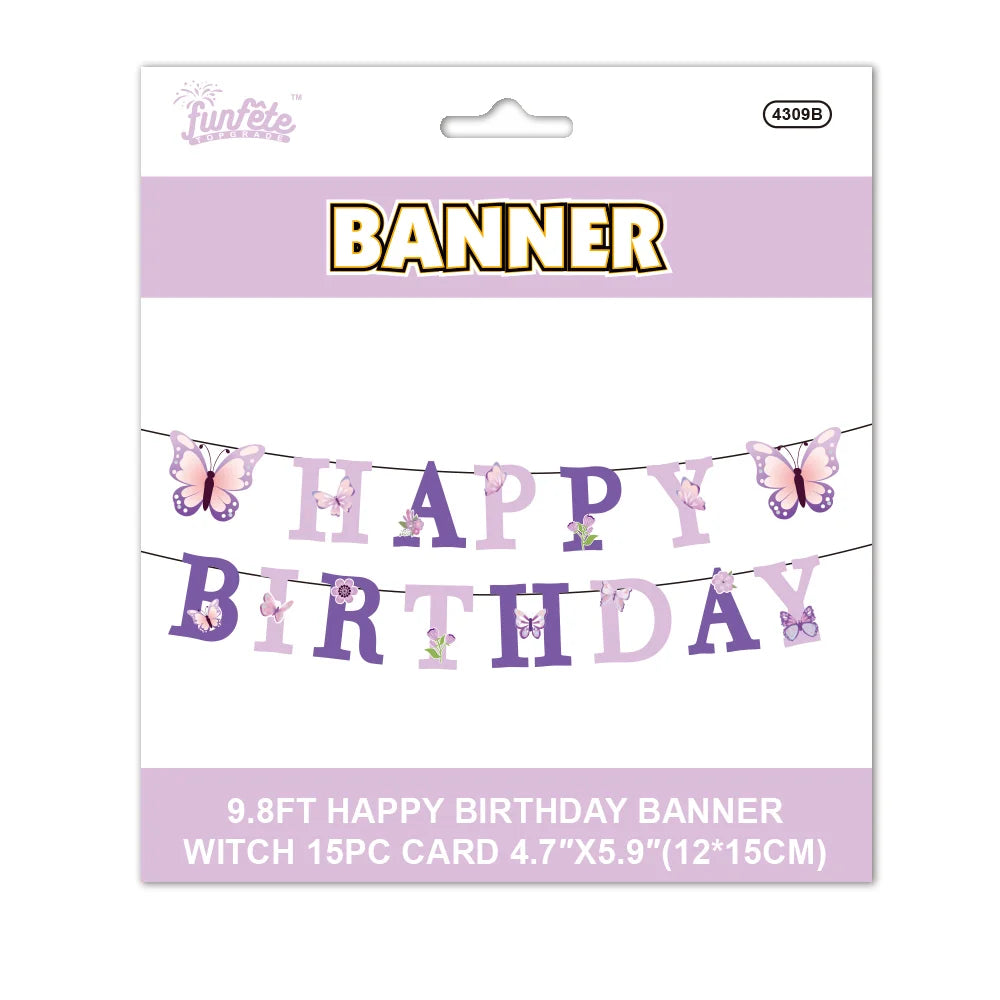 Butterfly Banner 9.8ft