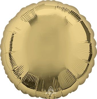 White Gold Round 18in Balloon