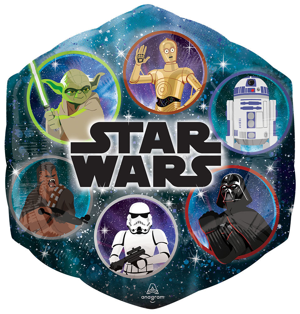 Star Wars Galaxy Group 23in Balloon