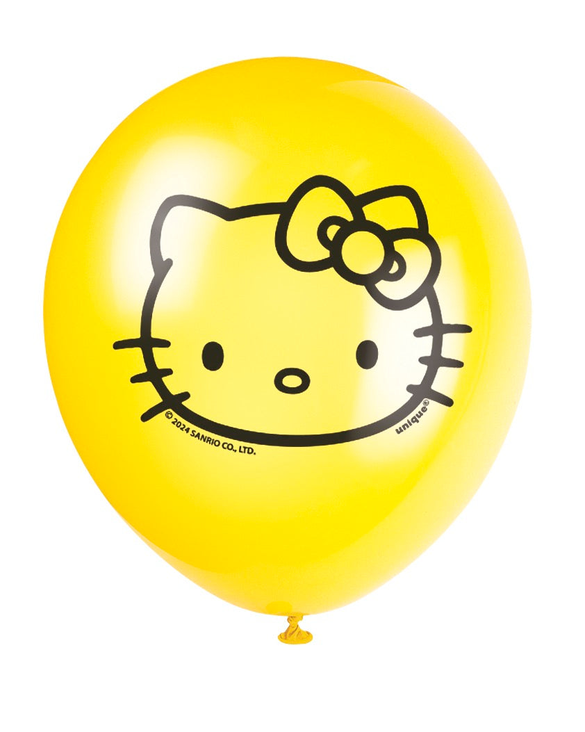 Hello Kitty and Friends Assorted 12in Latex Balloons 8ct