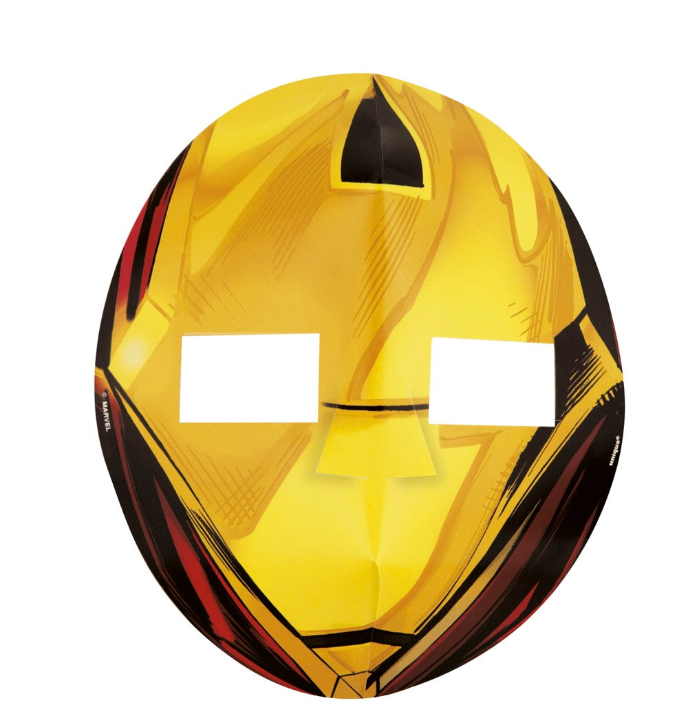 Avengers Assemble Party Masks 8ct
