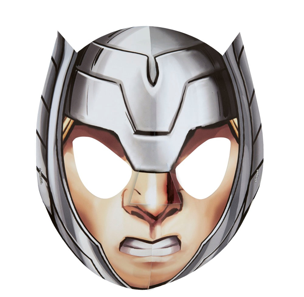Avengers Assemble Party Masks 8ct