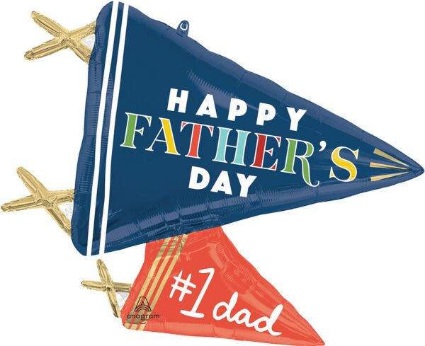 HFD Varsity Dad Pennants 28in Balloon