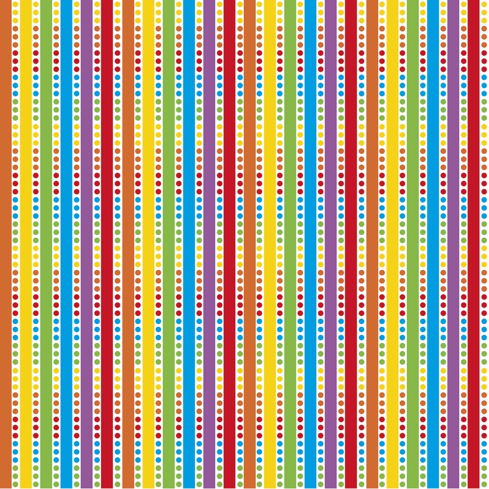 Rainbow Birthday Gift Wrap 30in x 5ft