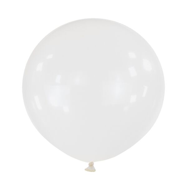 24in Helium Inflated Latex Balloon - Crystal Clearz