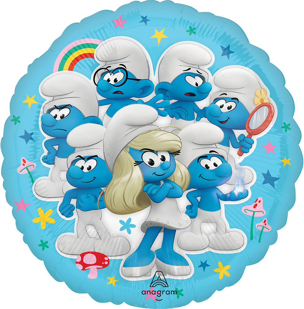 Smurfs Movie 17in Balloon