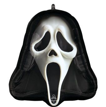 S21 Ghost Face 20in Balloon