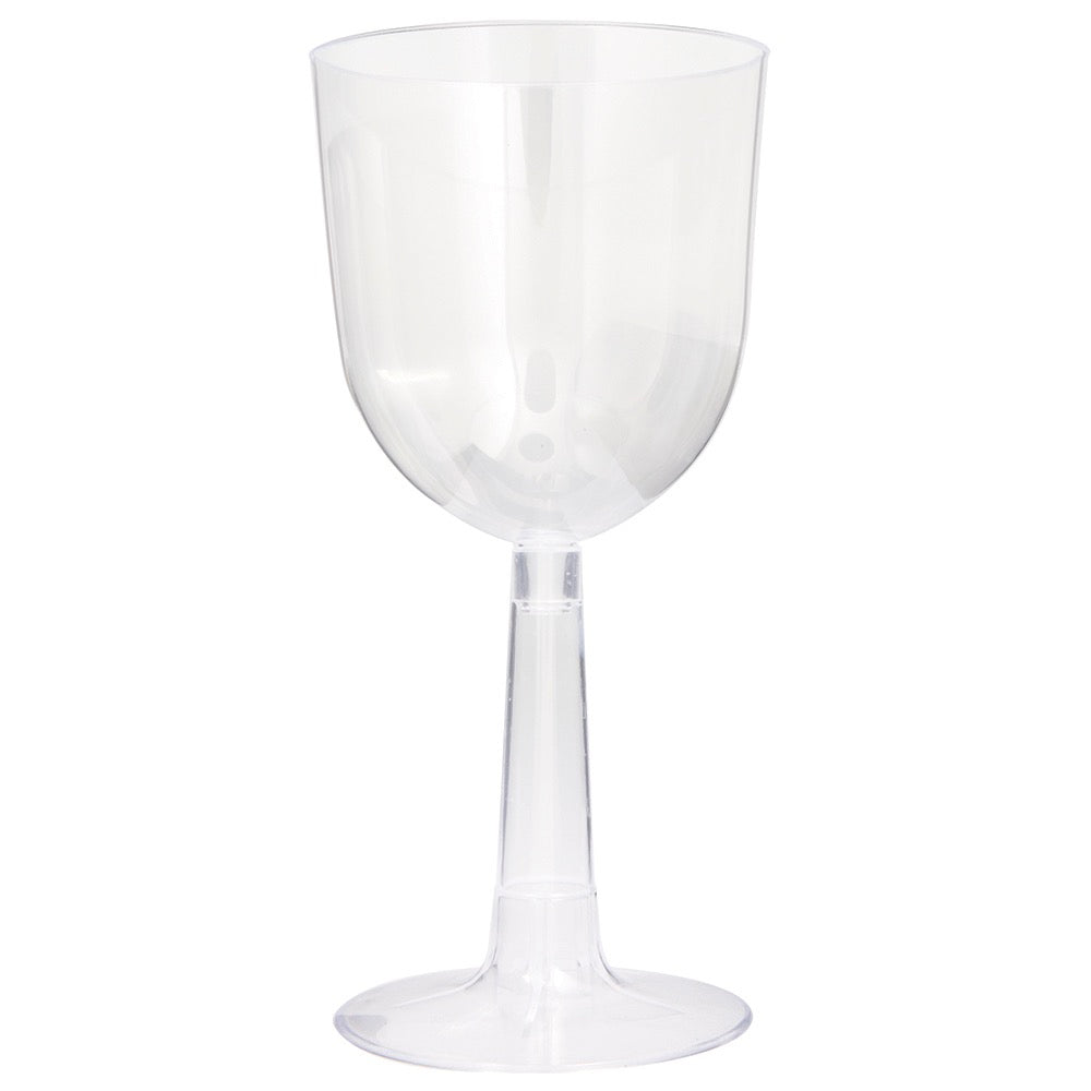 Clear Plastic Wine Goblets 12oz 4ct