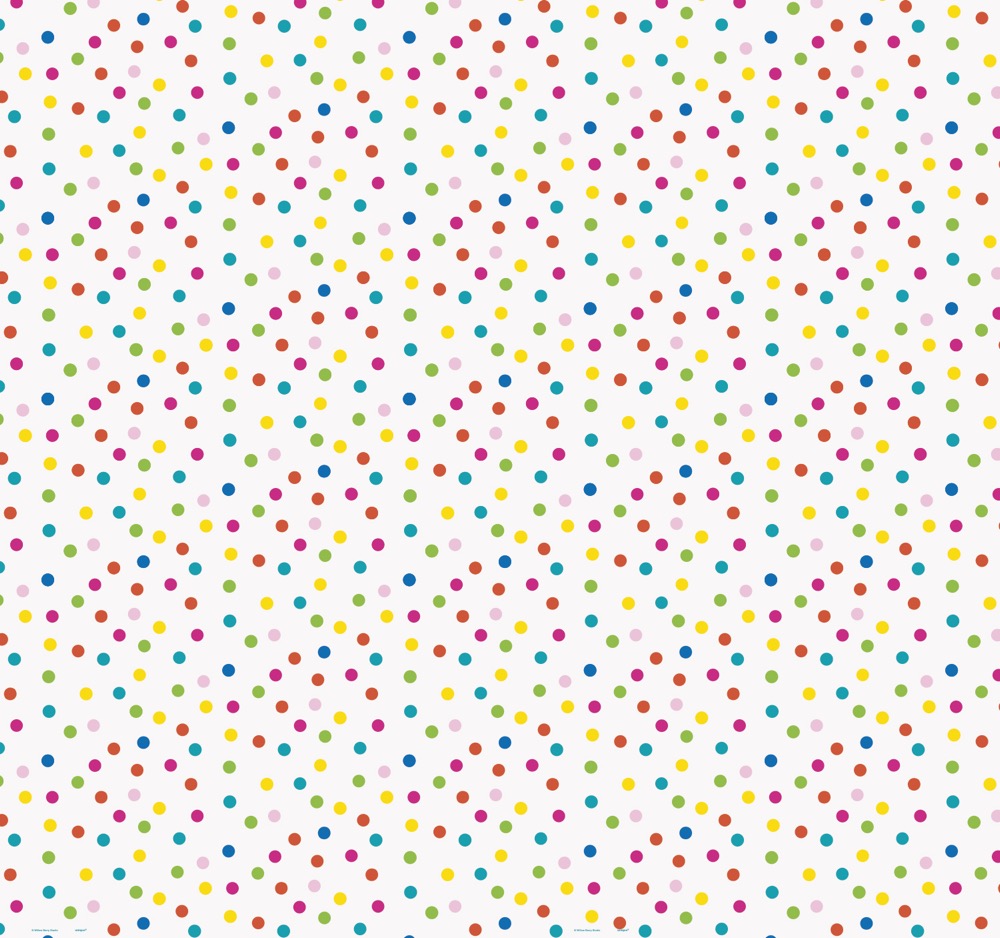 Confetti Cake Birthday Gift Wrap 30in x 5ft