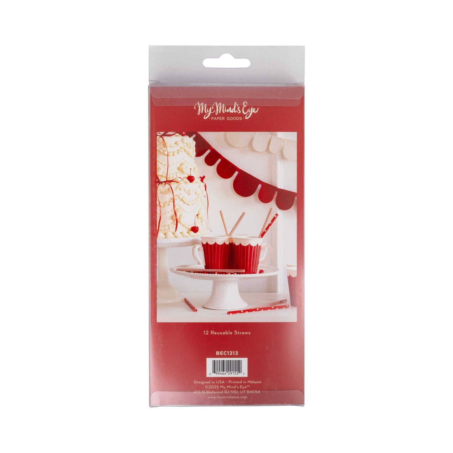 Believe Reusable Straws 12ct
