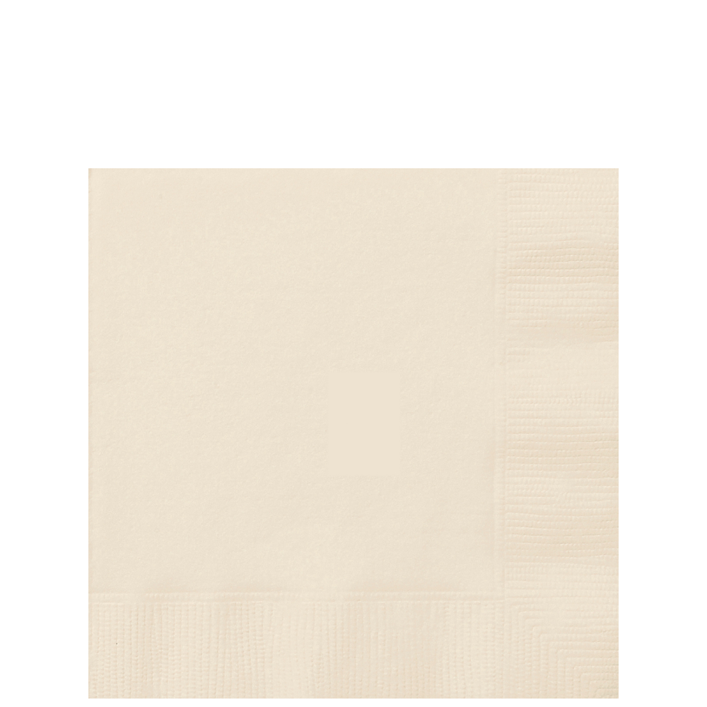 Vanilla Creme Beverage Napkins 40ct