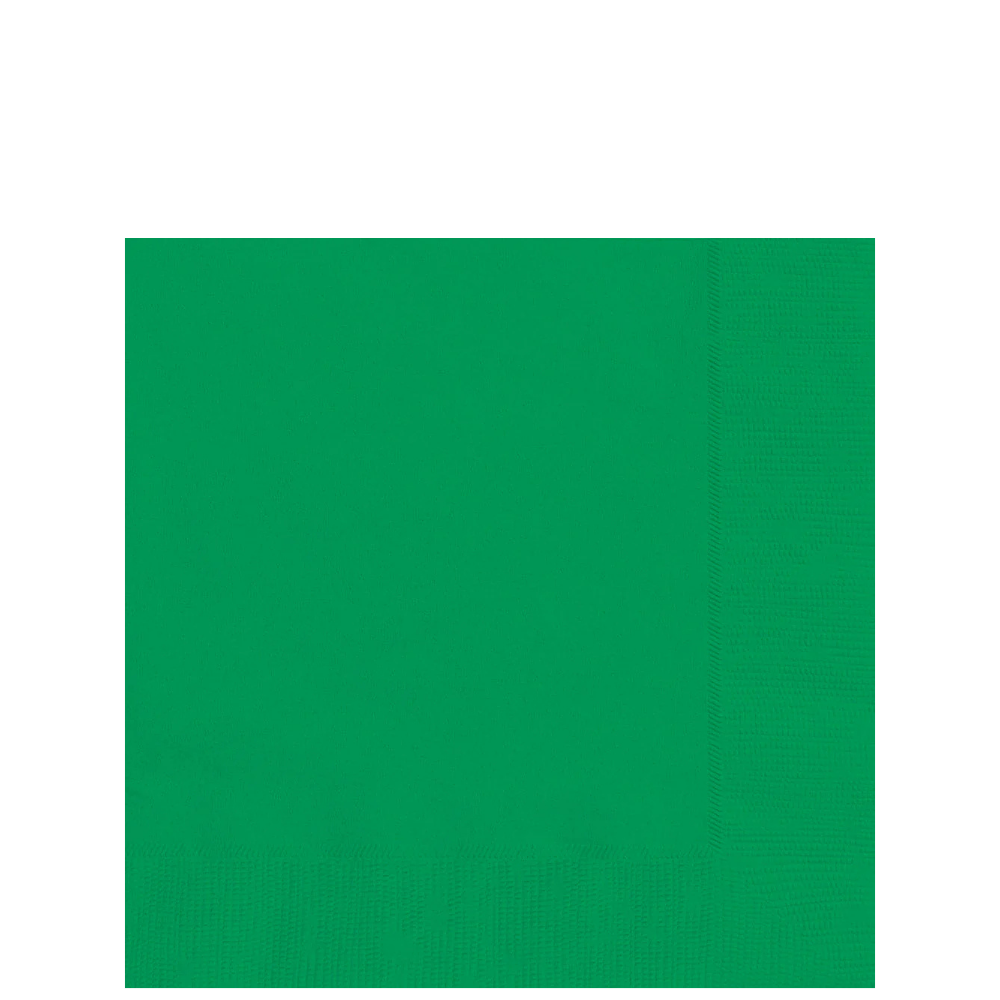 Green Beverage Napkins 40ct