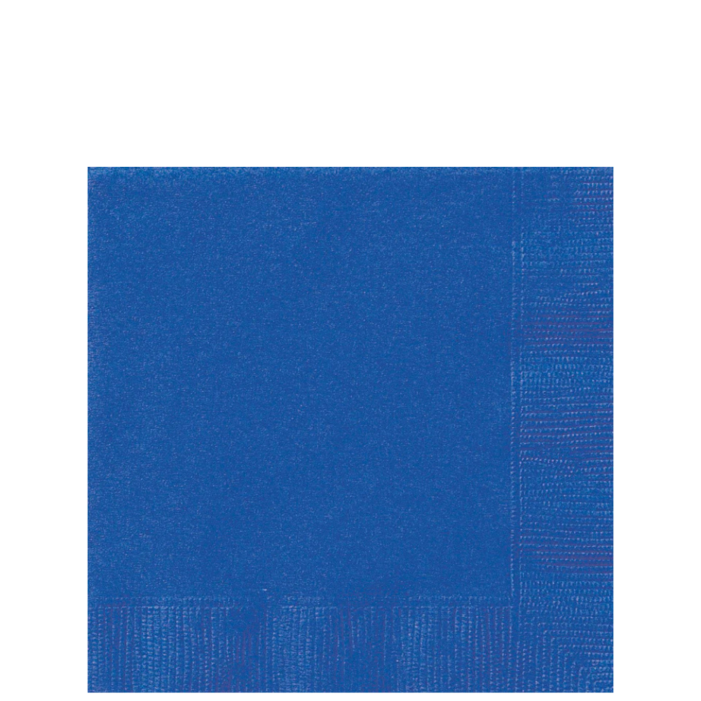 Royal Blue Beverage Napkins 20ct