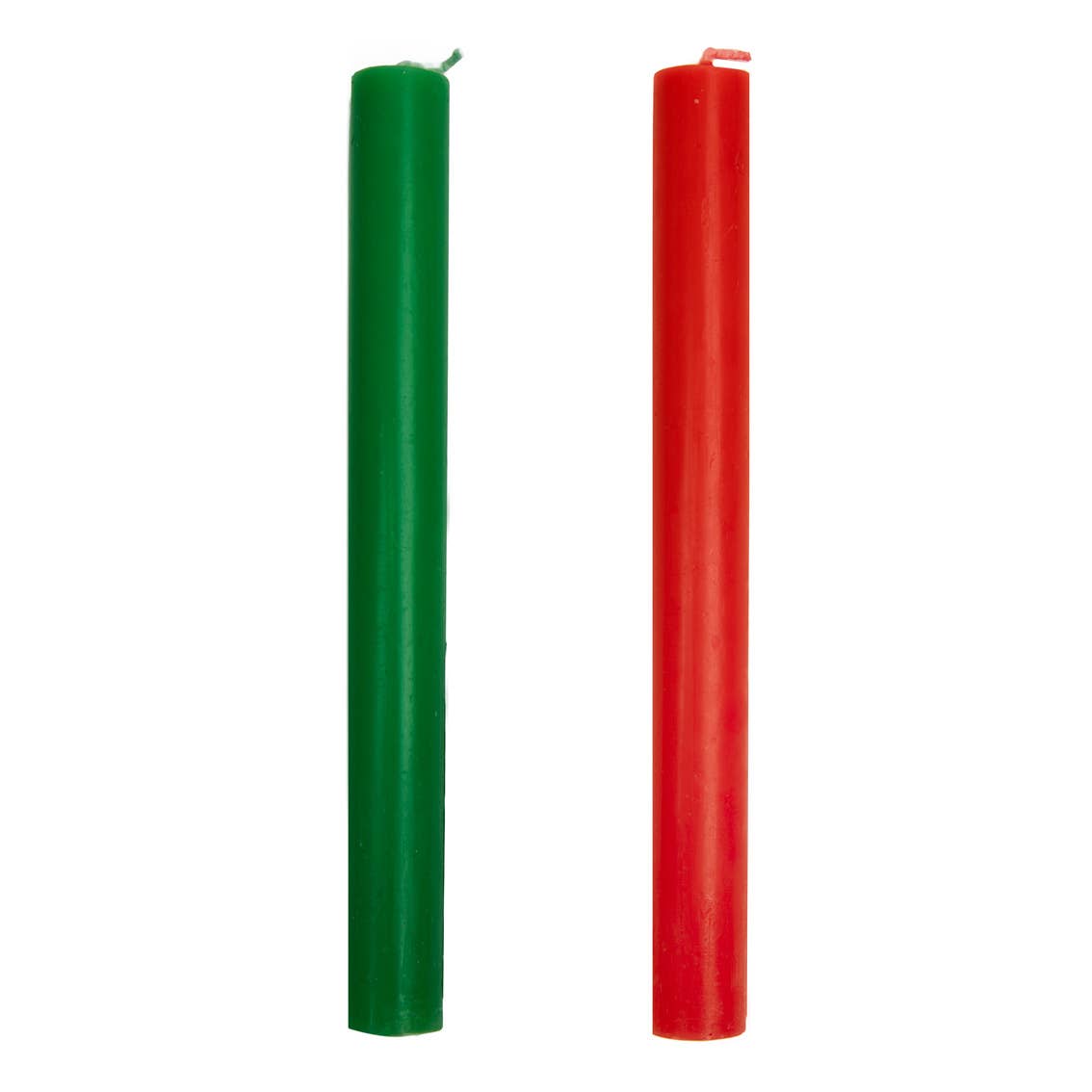 Red & Green Taper Candles - 1 Assorted Candle