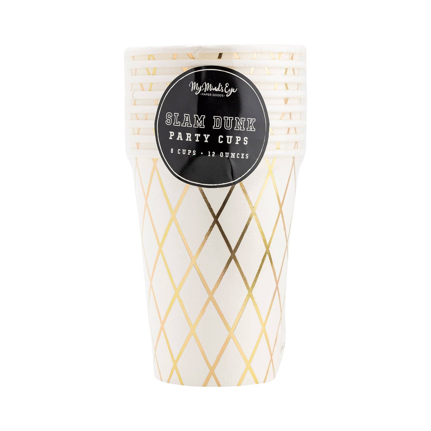 Basketball Paper Party Cups 8ct