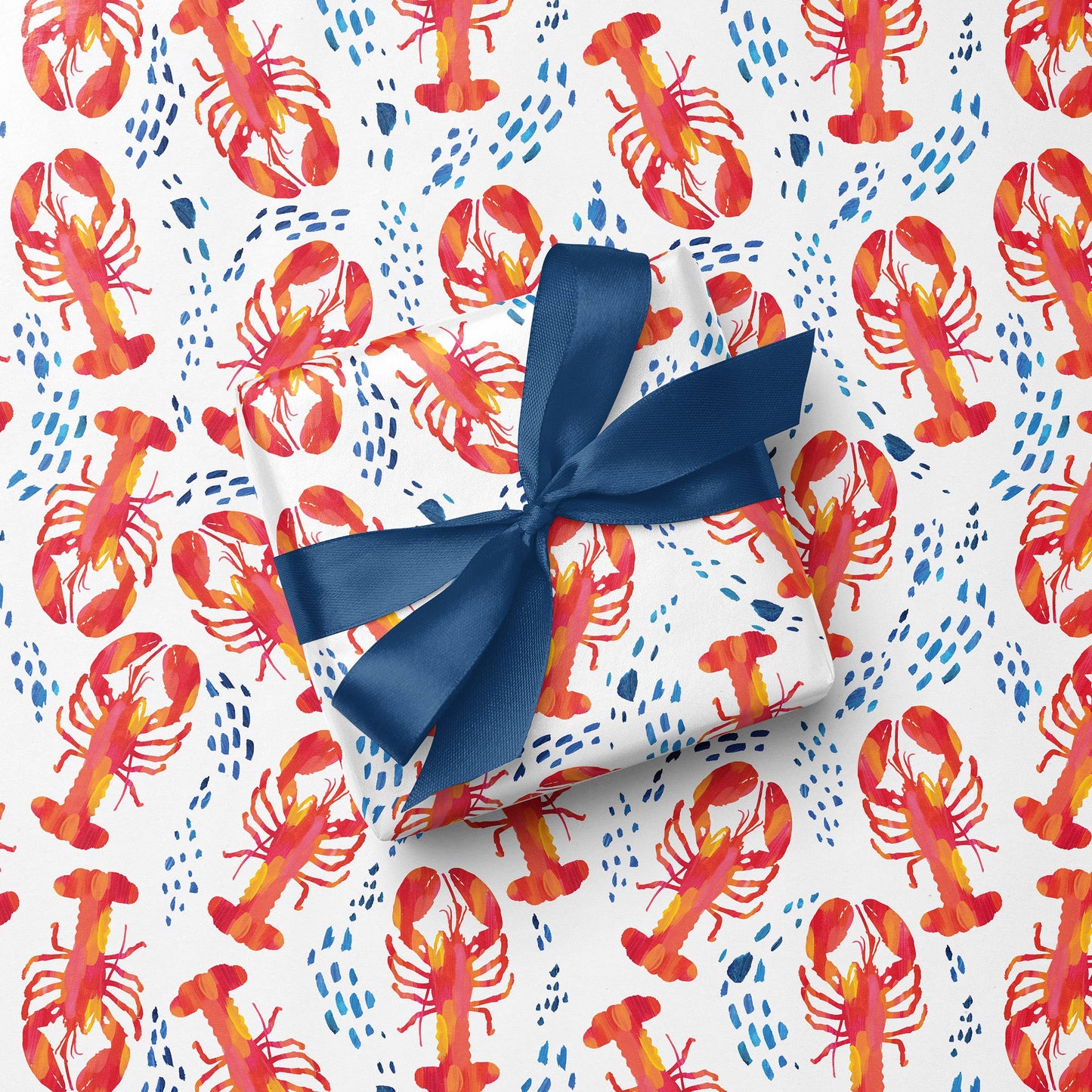 Lobsters Gift Wrap | Lobster Wrapping Paper