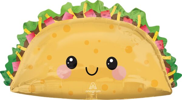 #S36 Taco Time 33in Balloon