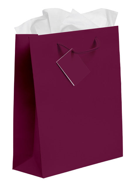 Burgundy Gift Bags