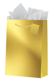 Metallic Gold Gift Bags
