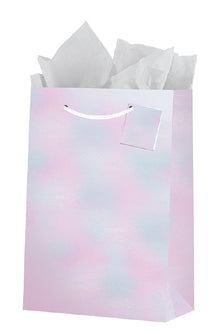 Iridescent White Gift Bags