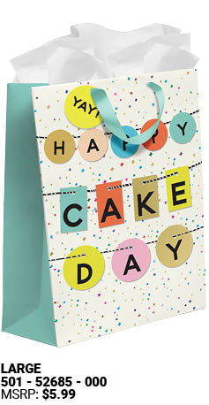 Birthday Banner Large Gift Bag