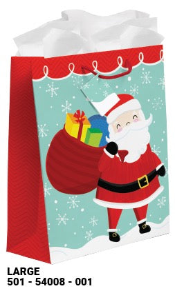 XMAS Santa Large Gift Bag