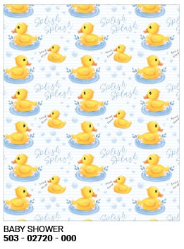 Roll Wrap Baby Ducks 30in x 5ft
