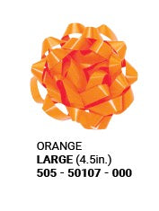4.5in Bow - Orange