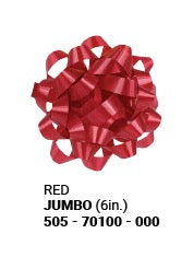 6in Bow - Red
