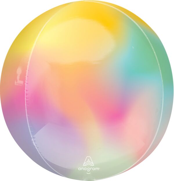 #656B Orbz Pastel Stardust 16in Balloon