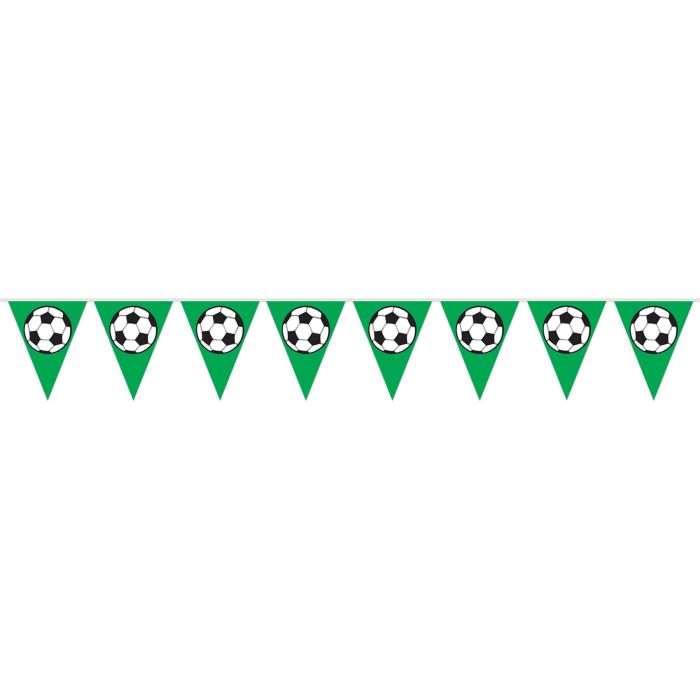 Soccer Ball Pennant Banner