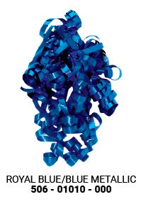 Curl Swirl - Royal Blue, Blue Metallic