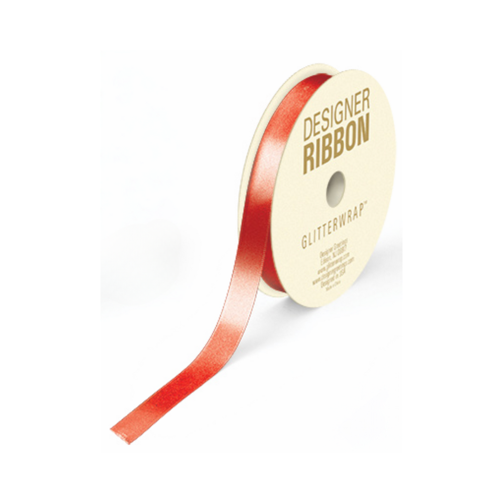Banding Ribbon 3/4" x 18’ - Red Metallic