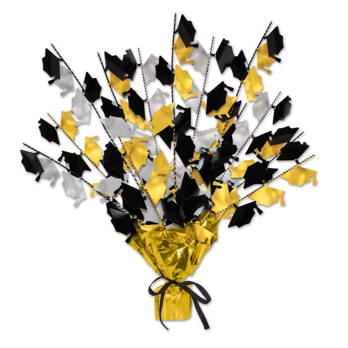 Graduate Cap Gleam 'N Burst Centerpiece - BSG