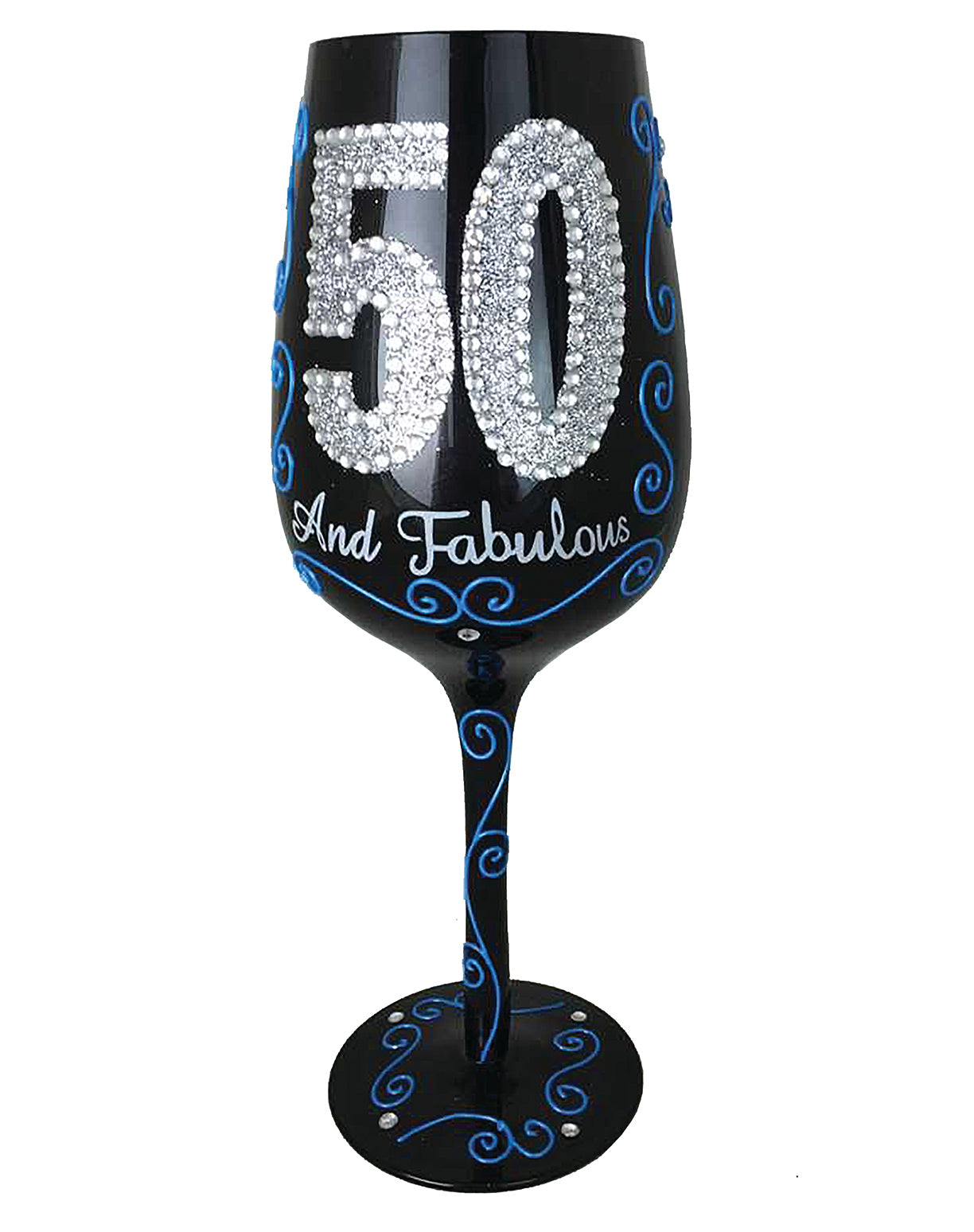 Wine Glass - Black 50