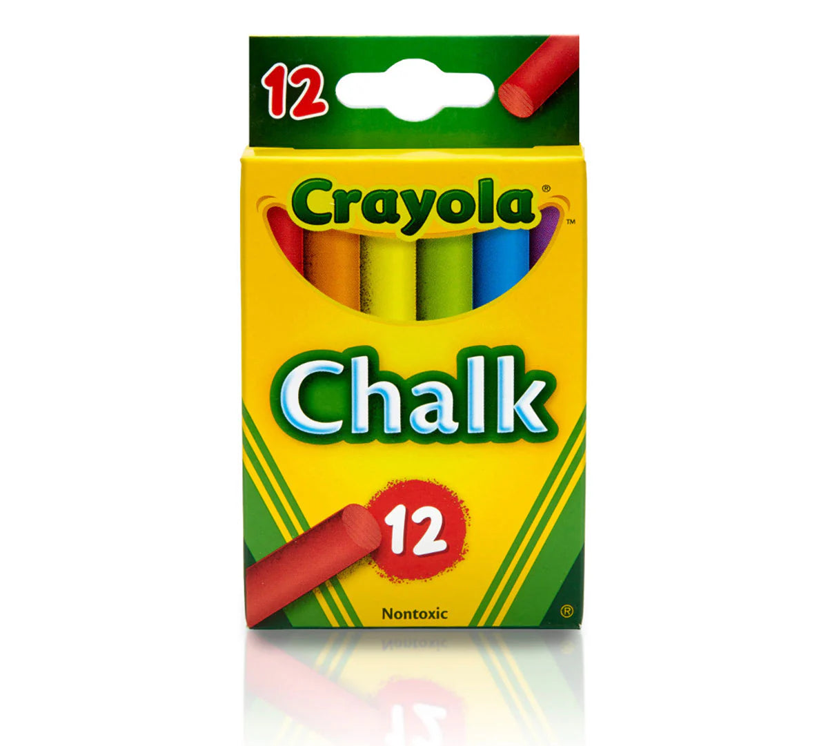 Crayola Multi-Colored Chalk, 12 count
