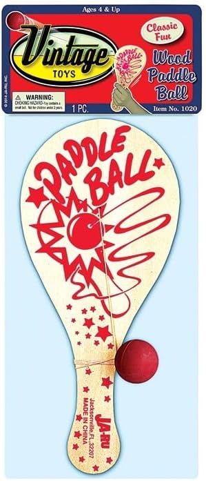 Wood Paddle Toy