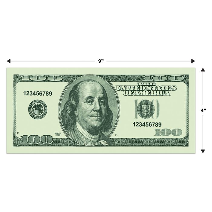 Casino Play Money 100ct