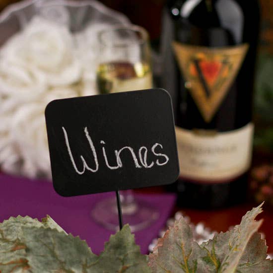 Blank Metal Sign Stake - Select Black or Rusty Tin