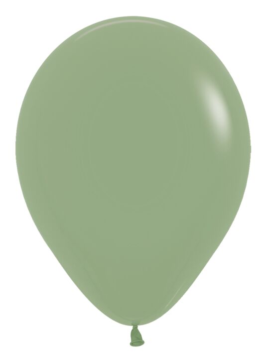5in Inflated Latex Balloon - Eucalyptus