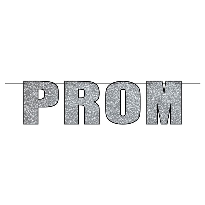 Prom Streamer - Silver