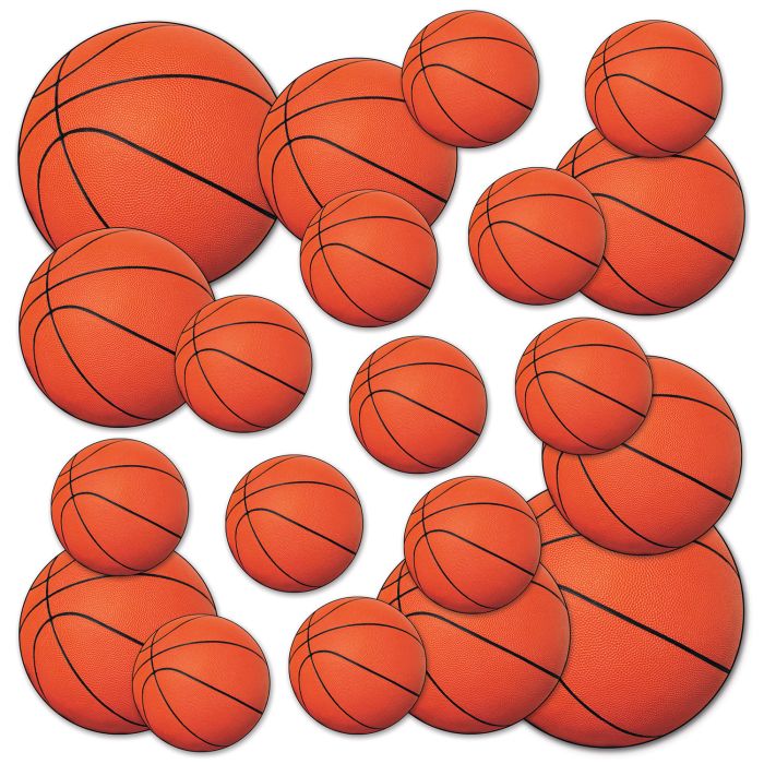 Basketball Cutouts 20ct
