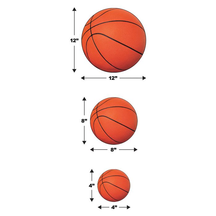Basketball Cutouts 20ct