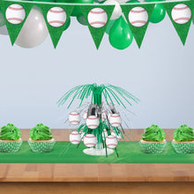 Baseball Mini Cascade Centerpiece