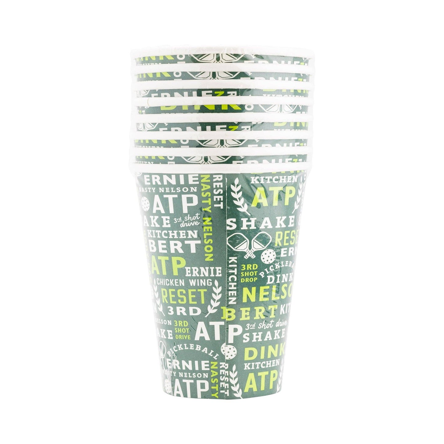 Pickleball Paper Cups 8ct