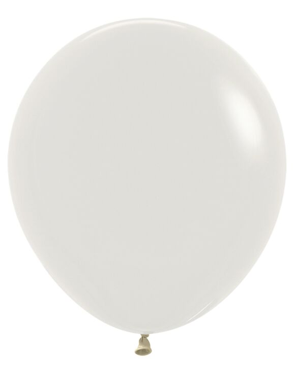 18in Helium Inflated Latex Balloon - Pastel Dusk Cream